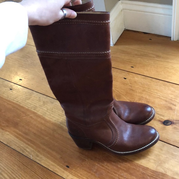 Frye Jane Motorcycle Riding Boots - Picture 2 of 5